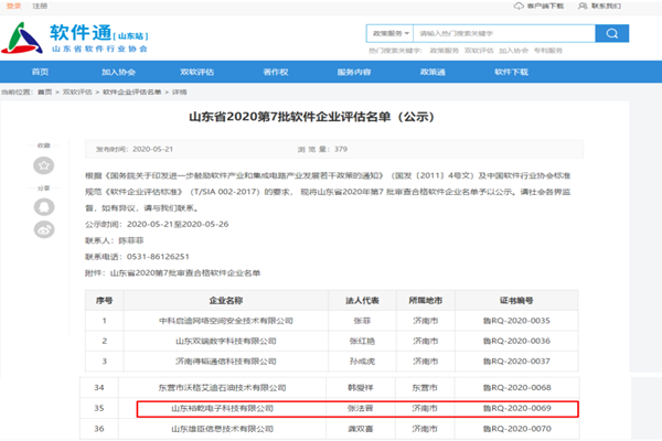 喜訊！熱烈祝賀裕乾電子通過(guò)軟件企業(yè)認(rèn)定